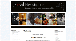 Desktop Screenshot of jazzedevents.com